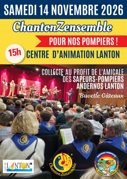 Concert Solidaire      pour nos pompiers